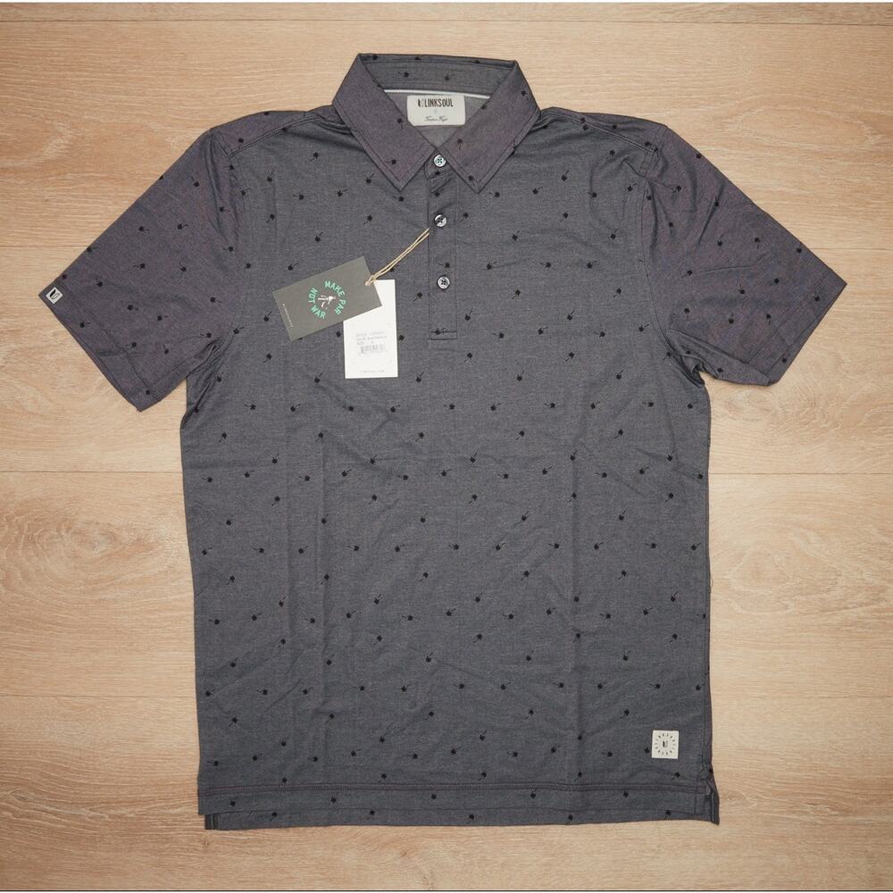 Linksoul Men's Printed Astoria Polo - Size S